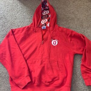 Ohio State half zip
